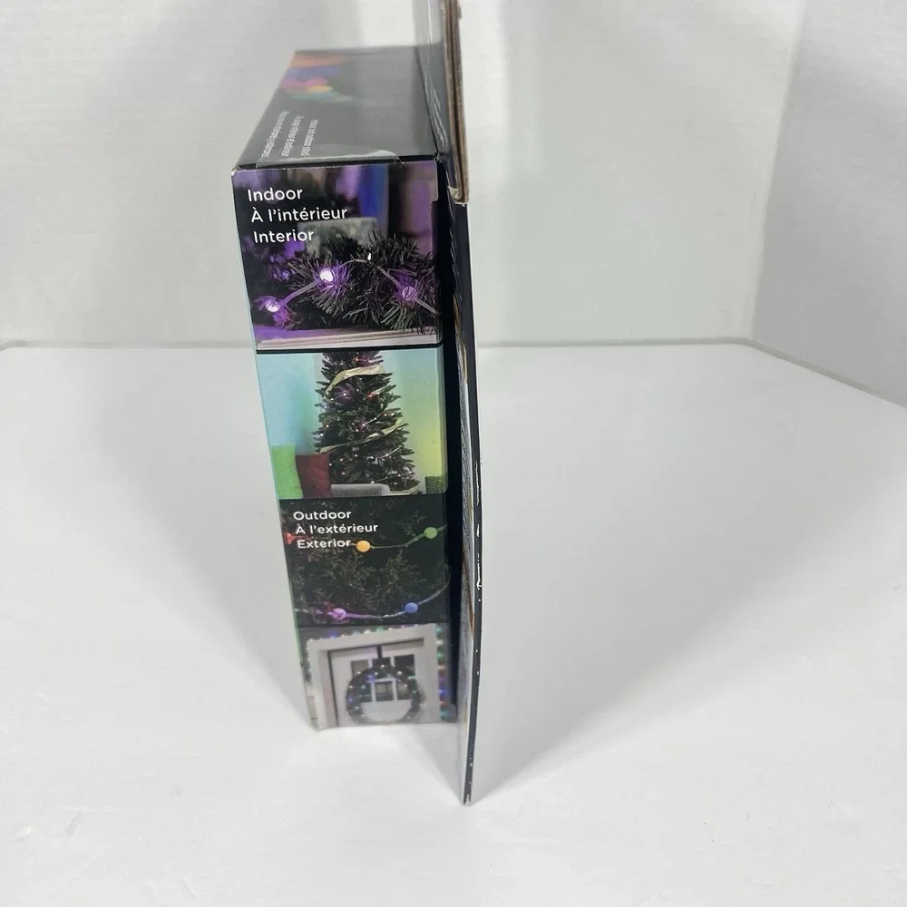 Enbrighten LED Color Changing Bubble Lights 2x29.5ft w/Remote  NEW